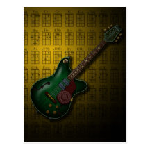KuuMa Guitar 09 (Y) ポストカード