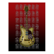 KuuMa Guitar 10 葉書き