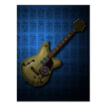 KuuMa Guitar 10 (B) ポストカード