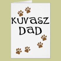 Kuvasz Dad cards