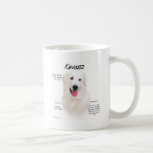 Kuvasz History Design Mug