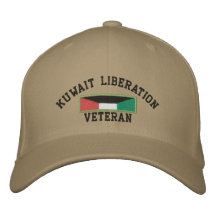Kuwait Liberation Embroidered Hat