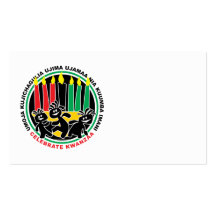 Kwanzaa Business Card Template