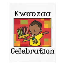 Kwanzaa Celebration boy Custom Invite