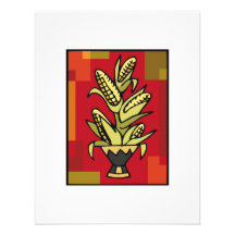 Kwanzaa Corn Personalized Invite