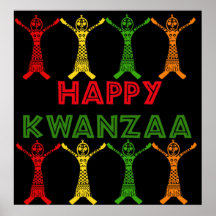 Kwanzaa Dancers Posters