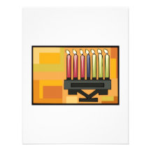 Kwanzaa Kinara Invitations