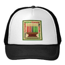KWANZAA MESH HAT