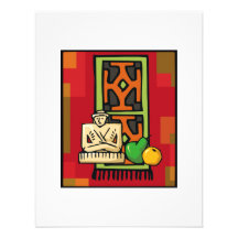 Kwanzaa Mkeka Personalized Announcements