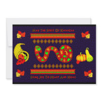 Kwanzaa Snake Announcement