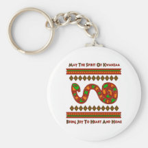Kwanzaa Snake Key Chains