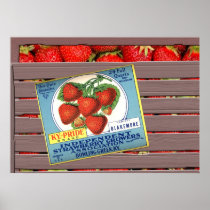 KY Pride Strawberries Poster