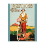 Kynoch Cycyles - Vintage Bicycle Poster Art Postcard