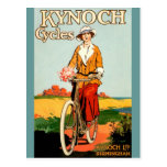 Kynoch Cycyles - Vintage Bicycle Poster Art Postcard