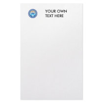 Kyrgyzstan Coat of Arms Custom Stationery