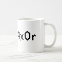 L33t H4x0r Coffee Mugs