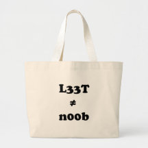 l33t leet n00b noob bags