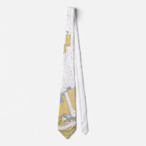 L A San Pedro Bay Nautical Harbour Chart Tie