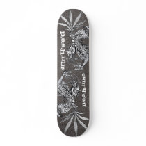 L.B. Alien Glyphs Skateboard by P.O.S.H.Inks
