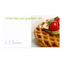 L J Bakes Business Card
