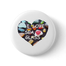 l LOVE SEA GLASS Buttons