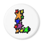 L REFRIGERATOR MAGNETS