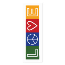 L-O-V-E - Bookmark -