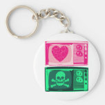 L O V E ---- H A T E KEYCHAINS