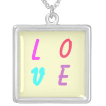 L, O, V, E PENDANTS