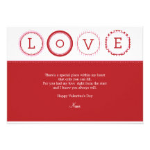 L.O.V.E. - Red & Pink Announcement