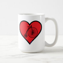 L♥v'n'it Penny Farthing Mugs