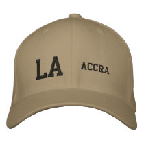 LA-ACCRA BASEBALL HAT EMBROIDERED HATS
