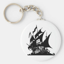 La baie de pirate porte-clé