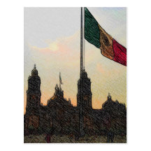 La Bandera 2.jpg d'escroquerie d'EL Zocalo del DF  Cartes Postales