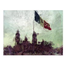 La Bandera 3 d'escroquerie d'EL Zocalo del DF d'en Cartes Postales