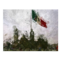 La Bandera 4 d'escroquerie d'EL Zocalo del DF d'en Cartes Postales