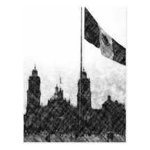 La Bandera 8 d'escroquerie d'EL Zocalo del DF d'en Carte Postale