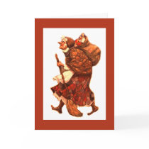 La Befana -  Buon natale / Explanation Greeting Card