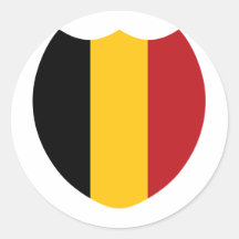 La Belgique Autocollants
