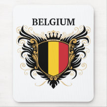 La Belgique [personnalisez] Tapis De Souris