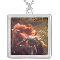 La Belle Dam Sans Merc ~ Dicksee Fine Art Painting necklaces