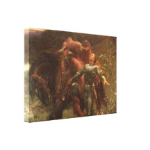 La Belle Dame sans Merci by Sir Frank Dicksee Gallery Wrap Canvas