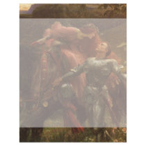 La Belle Dame sans Merci by Sir Frank Dicksee Personalized Flyer