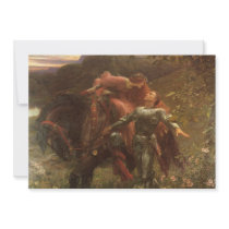 La Belle Dame sans Merci by Sir Frank Dicksee Custom Announcements