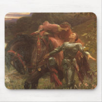 La Belle Dame sans Merci by Sir Frank Dicksee Mouse Pad