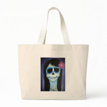La Bleue Verte Tote Bags