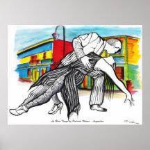 La Boca Tango Posters