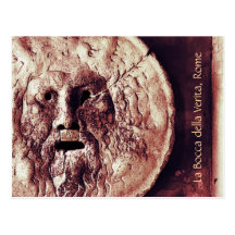 La bocca della verita, Rome postcard