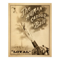 La boule de canon humaine affiches