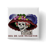 La Calavera Catrina in colour
